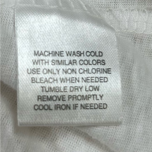 French Laundry White Flutter Sleeve Ruffled Blouse. Size 2X - Picture 7 of 8